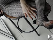 Preview 5 of Sexy fishnets and high heels fetish , the hottest legs and high heels!