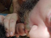 Preview 5 of First time giving head! His cock felt sooo good in my mouth!!