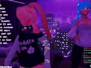 Preview 2 of Bunny Girl Plays With Her Vibe Wand And Then Rides Her BoyFriend In VR