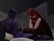 Preview 1 of Thanos and Scarlet Witch