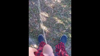 Risky Public Pissing Nonstop