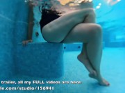 Preview 4 of Jacuzzi water masturbation and public pool crossed legs orgasm