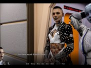 Preview 5 of SEXVERSE Gameplay #04 Mirada Is Pregnant With A Black Baby!(NTR/Mass Effect)