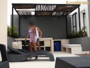 Preview 3 of Hot Peruvian Babe By A Stranger To Play A Game For Kiss Which Ended With Hardcore Sex