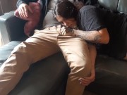 Preview 2 of Watching my wife suck my friends dick