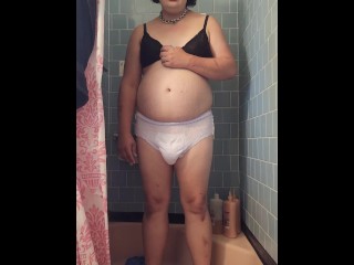 Lizzie Lee Porn - Leaky Lizzie Lee overflows diaper | free xxx mobile videos - 16honeys.com