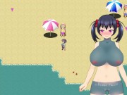 Preview 1 of Dosukebe Chat Lady Chisato-chan [v1.7] [happypink] Streamer had sex with strangers on the beach