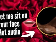 Preview 1 of She sits on your face (Very hot audio xxx)