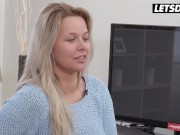 Preview 2 of HER LIMIT - Blonde Vixen Nikky Dream Loves Extreme Deepthroat And Anal Full Scene