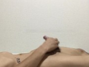 Preview 6 of asian hot gay　Naked masturbation of a slender man living alone