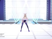 Preview 3 of [MMD] Kep1er - Up! Ahri Seraphine Kaisa Hot Kpop Dance League Of Legends KDA AllOut