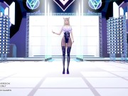 Preview 4 of [MMD] Kep1er - Up! Ahri Seraphine Kaisa Hot Kpop Dance League Of Legends KDA AllOut