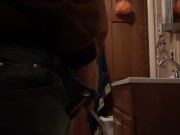 Preview 2 of Caught my stepson sniffing and stealing my panties