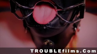 Courtney Trouble Has Chelsea Poe in a Blind Bound Predicament
