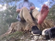 Preview 4 of MY WIDE FEET - GOT YOU STUMPED - HARD WOOD ON MY SOFT MEATY SOLES