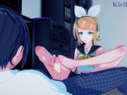Preview 1 of Kagamine Rin and I have intense sex in the bedroom. - VOCALOID Hentai