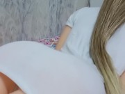 Preview 2 of Cute Mexican woman fucking her big dick stepbrother