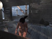 Preview 1 of RISE OF THE TOMB RAIDER NUDE EDITION COCK CAM GAMEPLAY #15