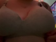 Preview 5 of A little fun with boobies including a titty drop