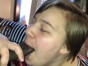 Preview 5 of BBC Cum Twice! BBW Cock Tease Blowjob - Puddlepipe