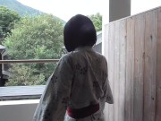 Preview 1 of I peeed in my yukata and masturbated and ejaculated.
