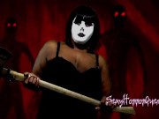Preview 1 of The Sexy Horror Queen / Horror Porn