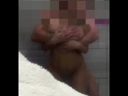 Preview 5 of SEXY COLLEGE GIRL BABYSITTER FUCKED IN THE SHOWER AND FILLED WITH CUM