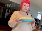Preview 2 of Proxy Paige cooking pasta