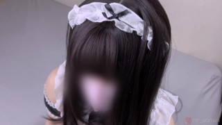 【Japanese Amateur】She should be as usual, but she melts into a cunnilingion Sales Sex.【Esunoa】
