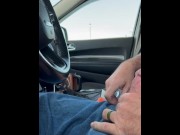 Preview 2 of Masturbating in a very busy medical office parking lot
