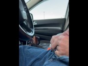 Preview 4 of Masturbating in a very busy medical office parking lot