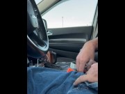 Preview 6 of Masturbating in a very busy medical office parking lot