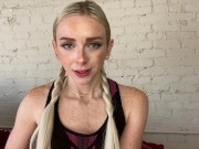 Preview 5 of POV JOI Face Fetish FaceTime Call With Trainer Cum Countdown Roleplay - Remi Reagan