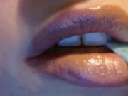 Preview 2 of Nude Lipstick Chewing Gum Tease