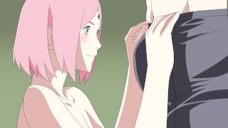 Naruto x Sakura - Hentai Anime Cartoon Animation Comic - MILF, Tsunade, Tits, NaruSaku