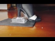 Preview 5 of ASMR pantyhose tights high heels