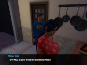 Preview 2 of Insimology ep 3 I fucked my neighbor in the bathroom and kitchen - The sims parody