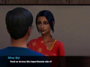 Preview 4 of Insimology ep 3 I fucked my neighbor in the bathroom and kitchen - The sims parody