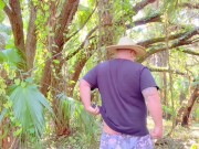 Preview 1 of Florida Redneck Fat Daddy in the Everglades shows big balls and fat ass