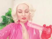 Preview 3 of SISSY PLAY - FemDom POV - rude Mistress talking about facefuck, stretch your hole and foot fetish