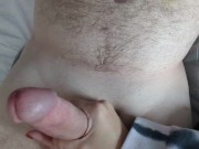 Preview 3 of Insert Prince Albert piercing and handjob to bubble cum finish