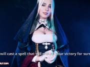 Preview 2 of I lied to nun and she discipline me with pegging. Femdom - MollyRedWolf