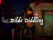 Preview 1 of A Granny's Halloween Dildo Diddling