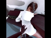 Preview 3 of Hotwife Milf pussy plowed by BBC on table. VR HOT : Model by Eric : POV Fuck