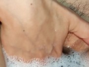 Preview 1 of I'm too excited! After a hot bath i suck his cock and spread his ass wide open