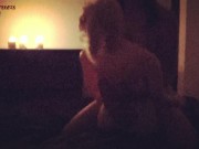 Preview 4 of Quick candlelight fuck with big tit love doll