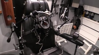 Breath Play & Trampling In A Latex Cocoon - Tiny slut is restrained & made to have multiple orgasms