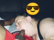 Preview 2 of My mouth so wet he came twice💦 Sloppy blowjob, deepthroat, face fuck, 2 cumshots, 1 video