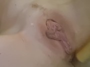 Preview 2 of FOR THE GIRLS -  SMASH MYSELF MASTURBATION..(cut for censorship)