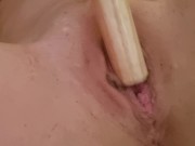 Preview 4 of FOR THE GIRLS -  SMASH MYSELF MASTURBATION..(cut for censorship)